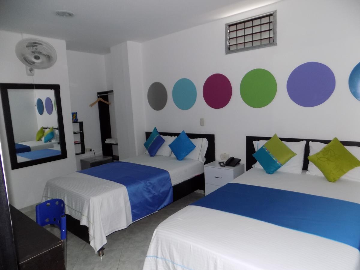 Hotel Luna Azul Florencia  Dış mekan fotoğraf